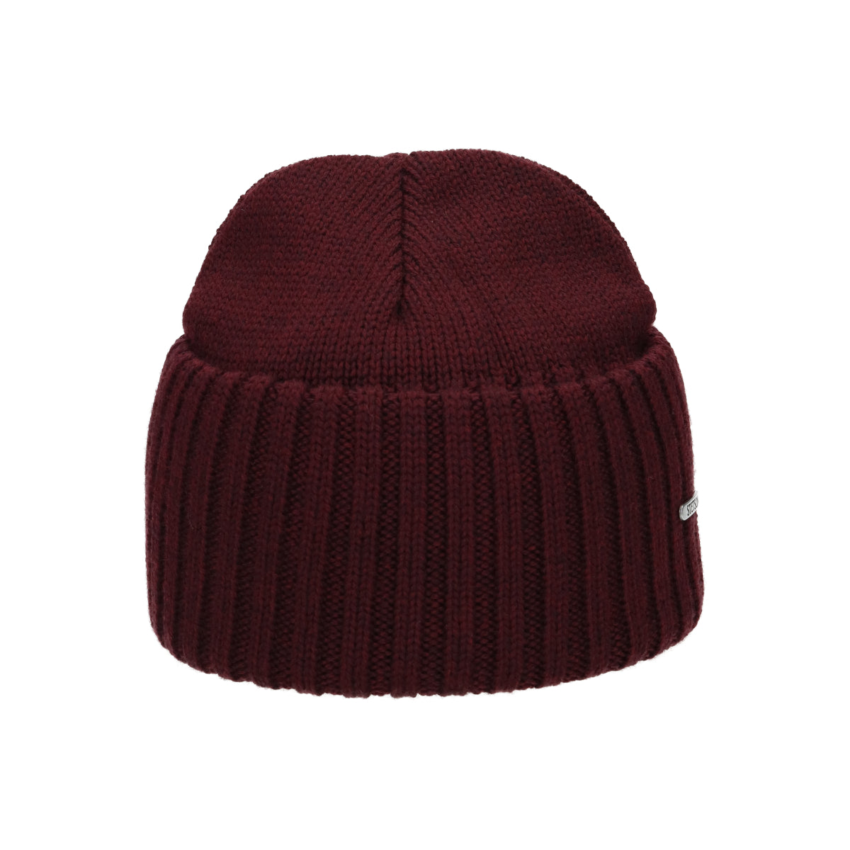 Beanie Merino Wool bordeaux dunkelrot | Bildmaterial bereitgestellt von SHOES.PLEASE.