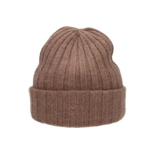 Beanie Cashmere camel