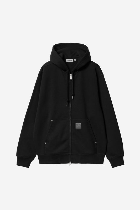 Hooded Eldon Sweat Jacket black