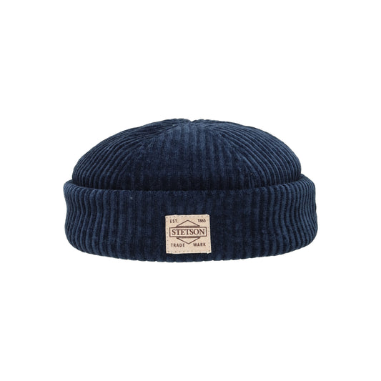Docker Corduroy Jersey navy blau