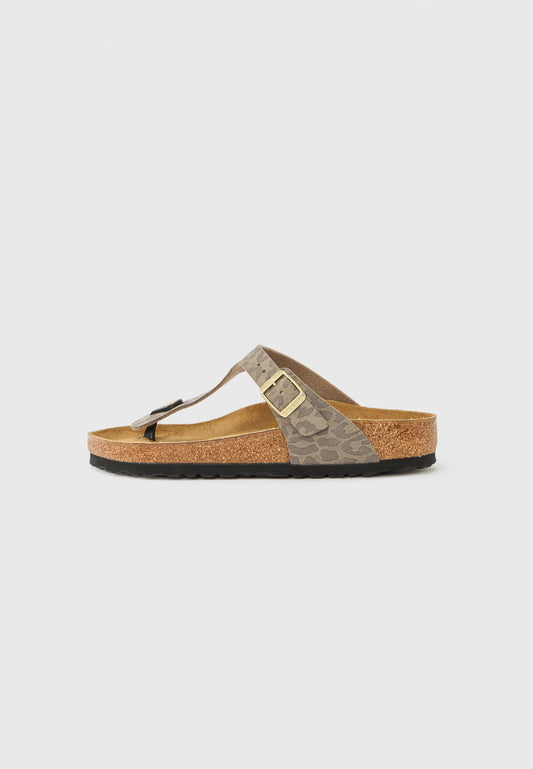 Gizeh Synthetics Women Regular syn leo grey taupe