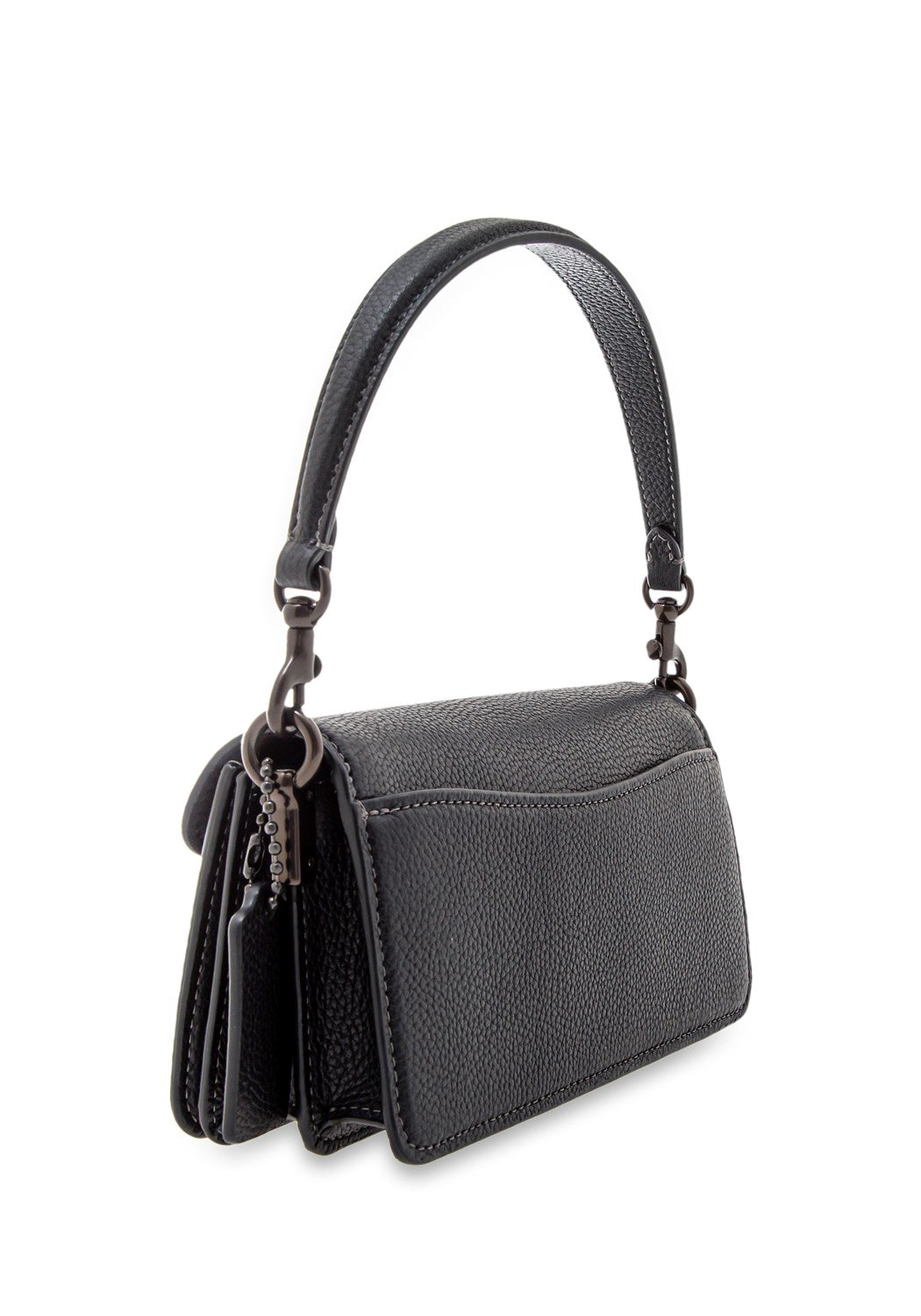 Tabby Shoulder Bag Polished Pebble black | Bildmaterial bereitgestellt von SHOES.PLEASE.