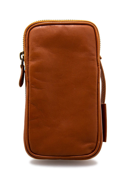 Prune Phone bag cognac