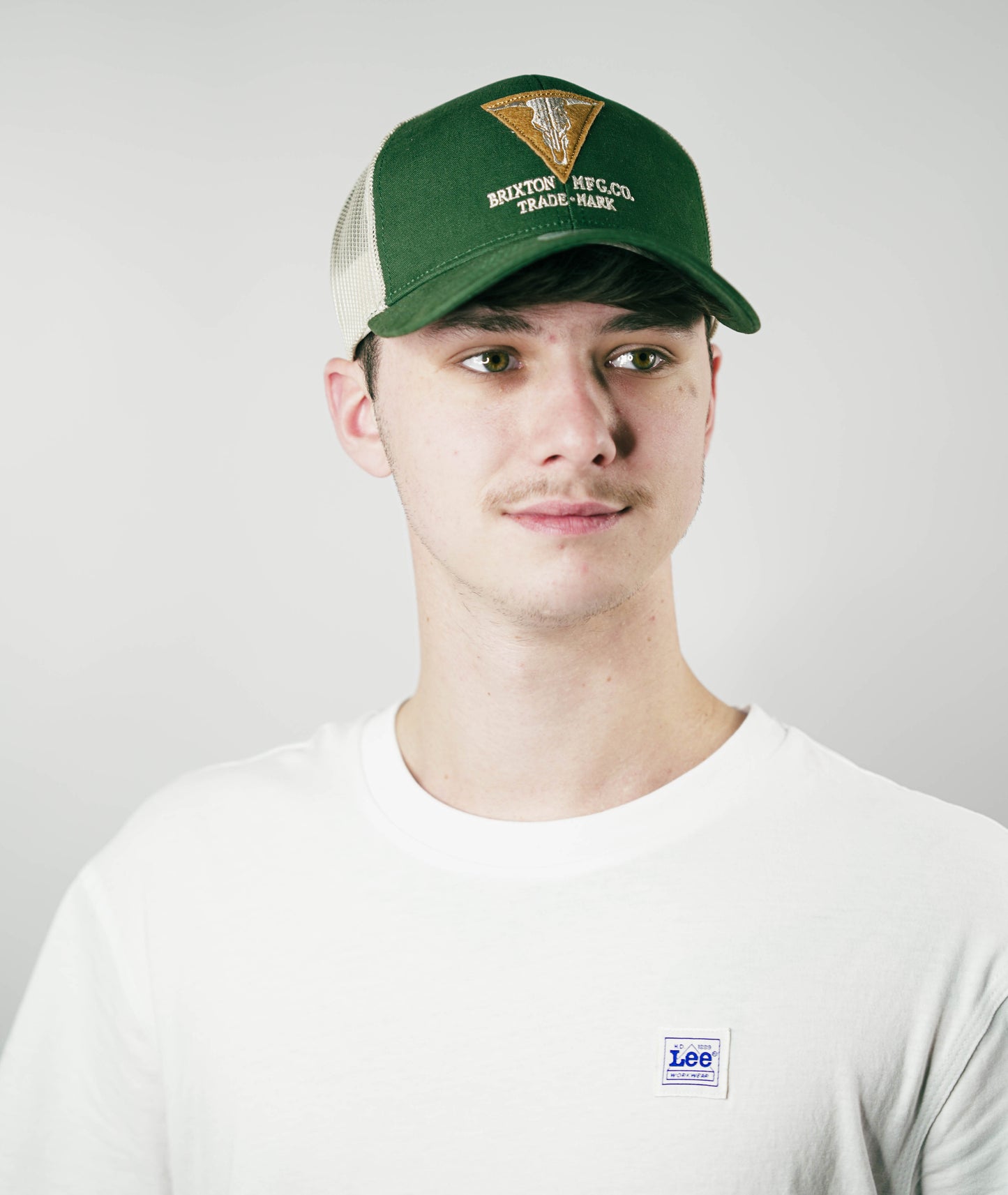 GUNSTON NETPLUS MP TRUCKER HAT pine needle grün | Bildmaterial bereitgestellt von SHOES.PLEASE.