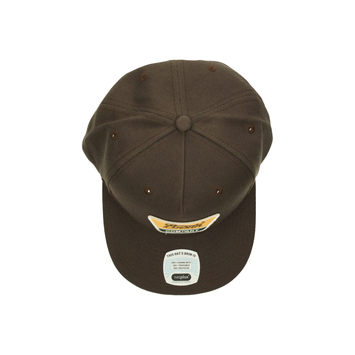 Linwood C MP Snapback dark earth braun | Bildmaterial bereitgestellt von SHOES.PLEASE.