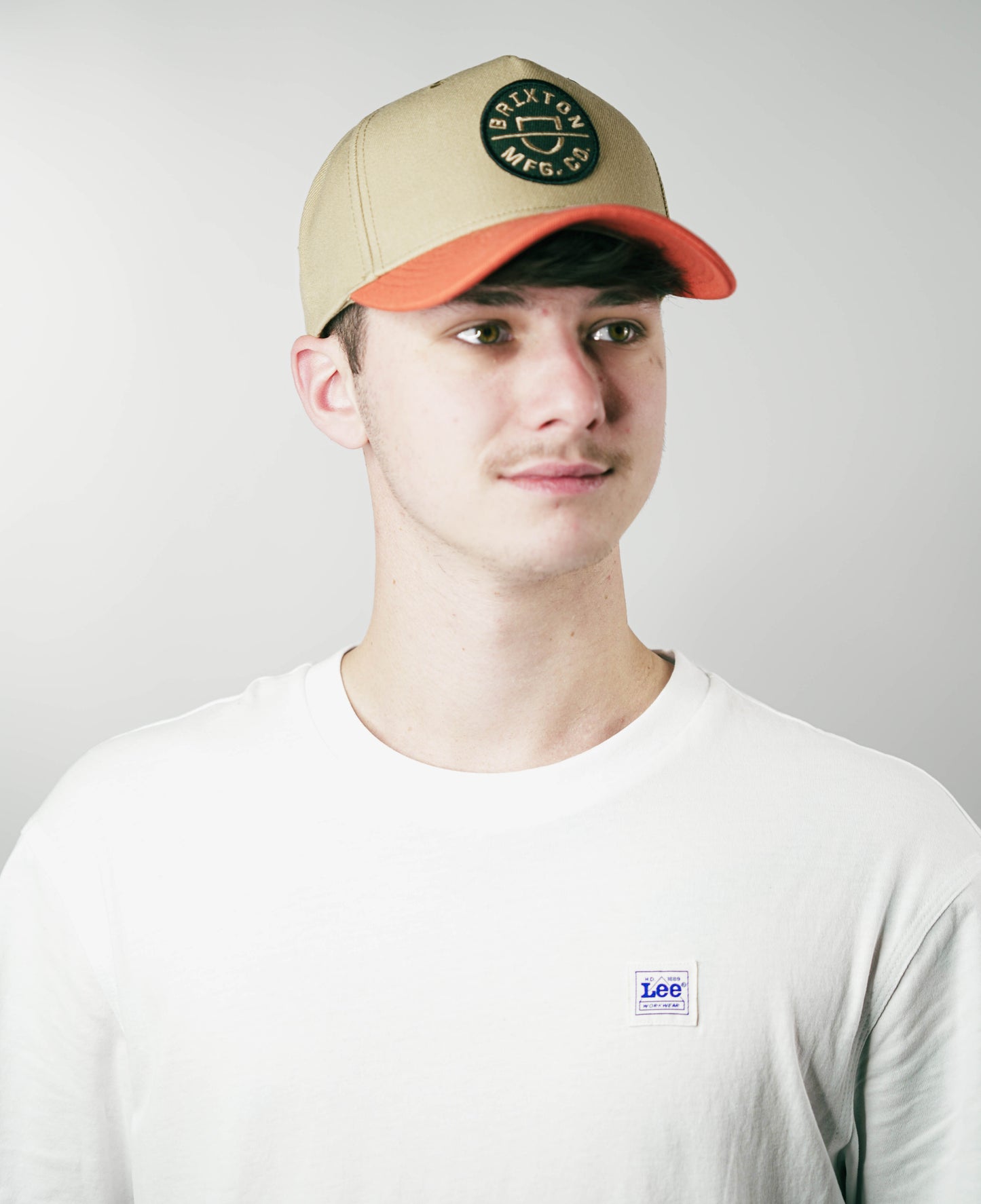 Crest C MP Snapback sand/ burnt red beige orange | Bildmaterial bereitgestellt von SHOES.PLEASE.