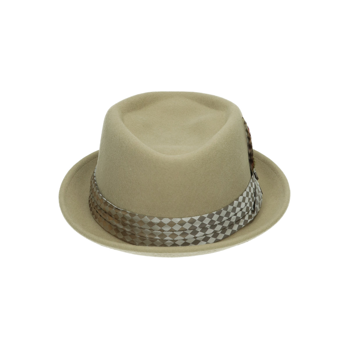 Stout Pork Pie sand/sandk check beige | Bildmaterial bereitgestellt von SHOES.PLEASE.