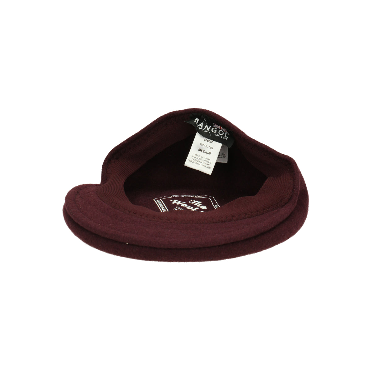 504 Kangol Cap vino | Bildmaterial bereitgestellt von SHOES.PLEASE.