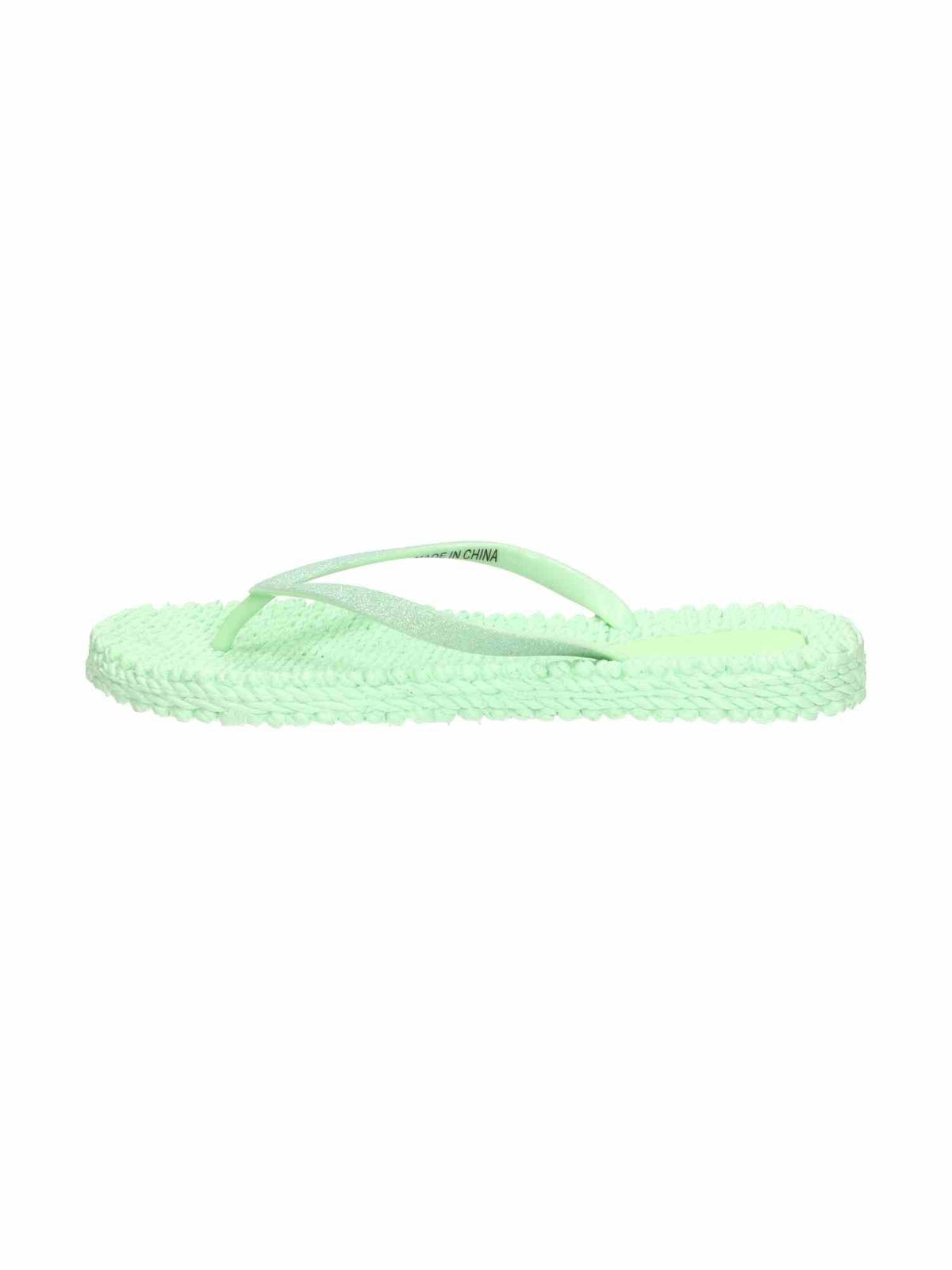 Flip Flop with Glitter dusty aqua | Bildmaterial bereitgestellt von SHOES.PLEASE.
