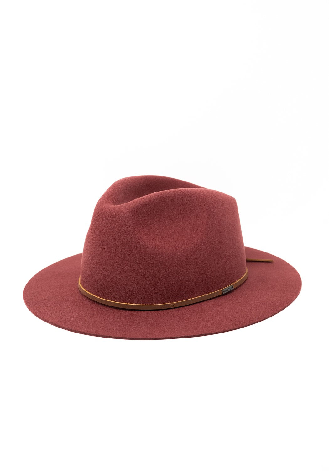 Wesley Fedora dark brick rot | Bildmaterial bereitgestellt von SHOES.PLEASE.