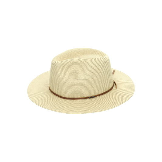 Wesley Straw Packable Feodora tan beige