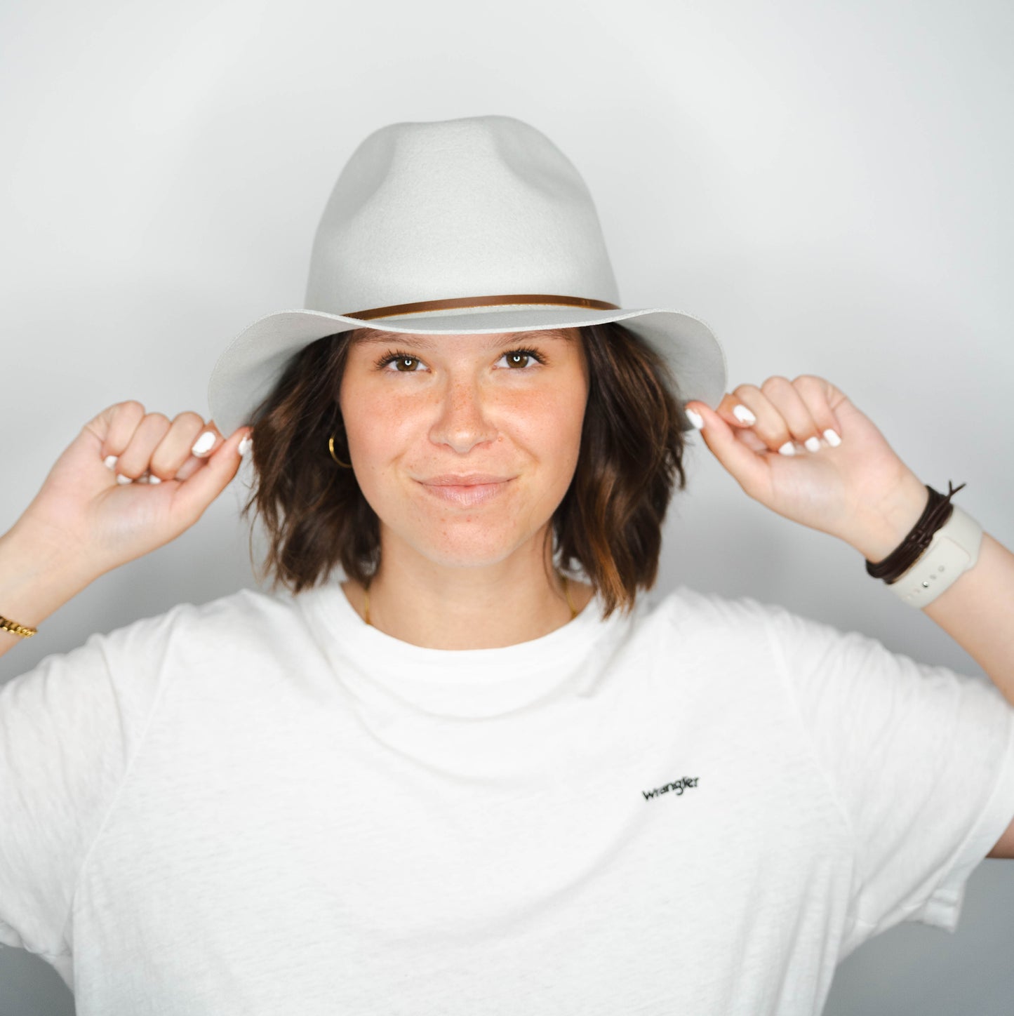 Wesley Packable Fedora mineral grey grau | Bildmaterial bereitgestellt von SHOES.PLEASE.