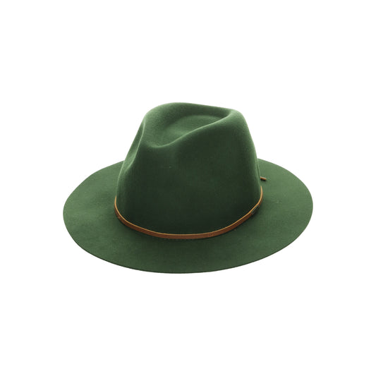 Wesley Packable Fedora moss grün