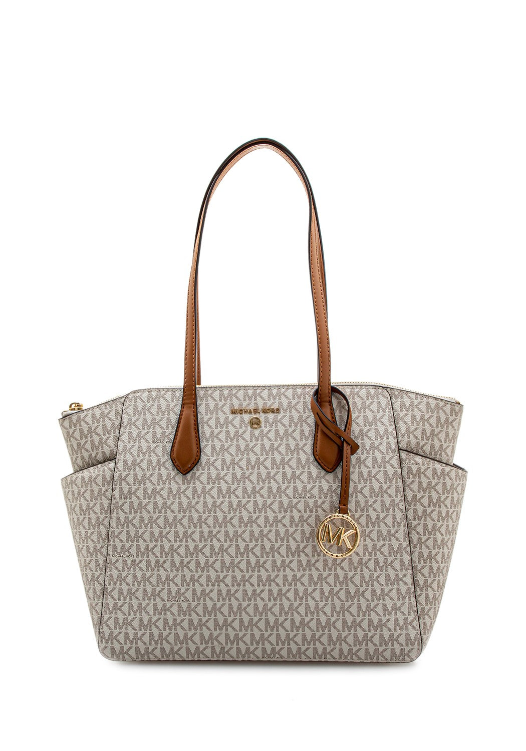 MD TZ Tote 30S2G6AT2B vanilla/acorn | Bildmaterial bereitgestellt von SHOES.PLEASE.