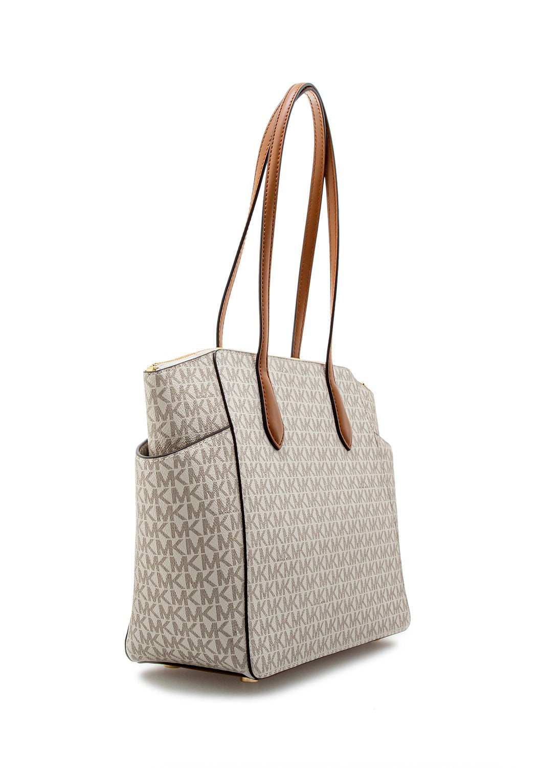 MD TZ Tote 30S2G6AT2B vanilla/acorn | Bildmaterial bereitgestellt von SHOES.PLEASE.