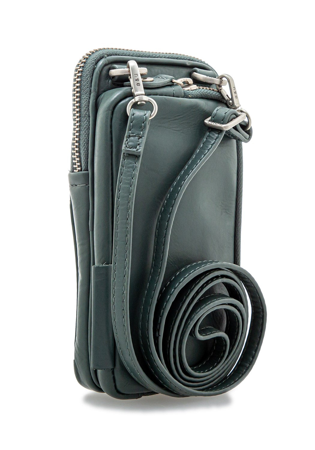 Prune Phone bag dark jade | Bildmaterial bereitgestellt von SHOES.PLEASE.