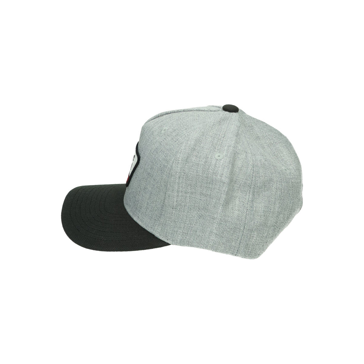 Linwood C MP Snapback heather grey/black grau schwarz | Bildmaterial bereitgestellt von SHOES.PLEASE.