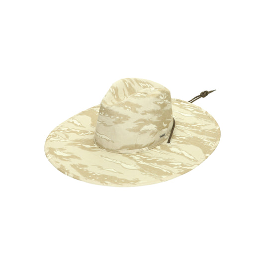 Field Sun Hat off white tiger camo beige