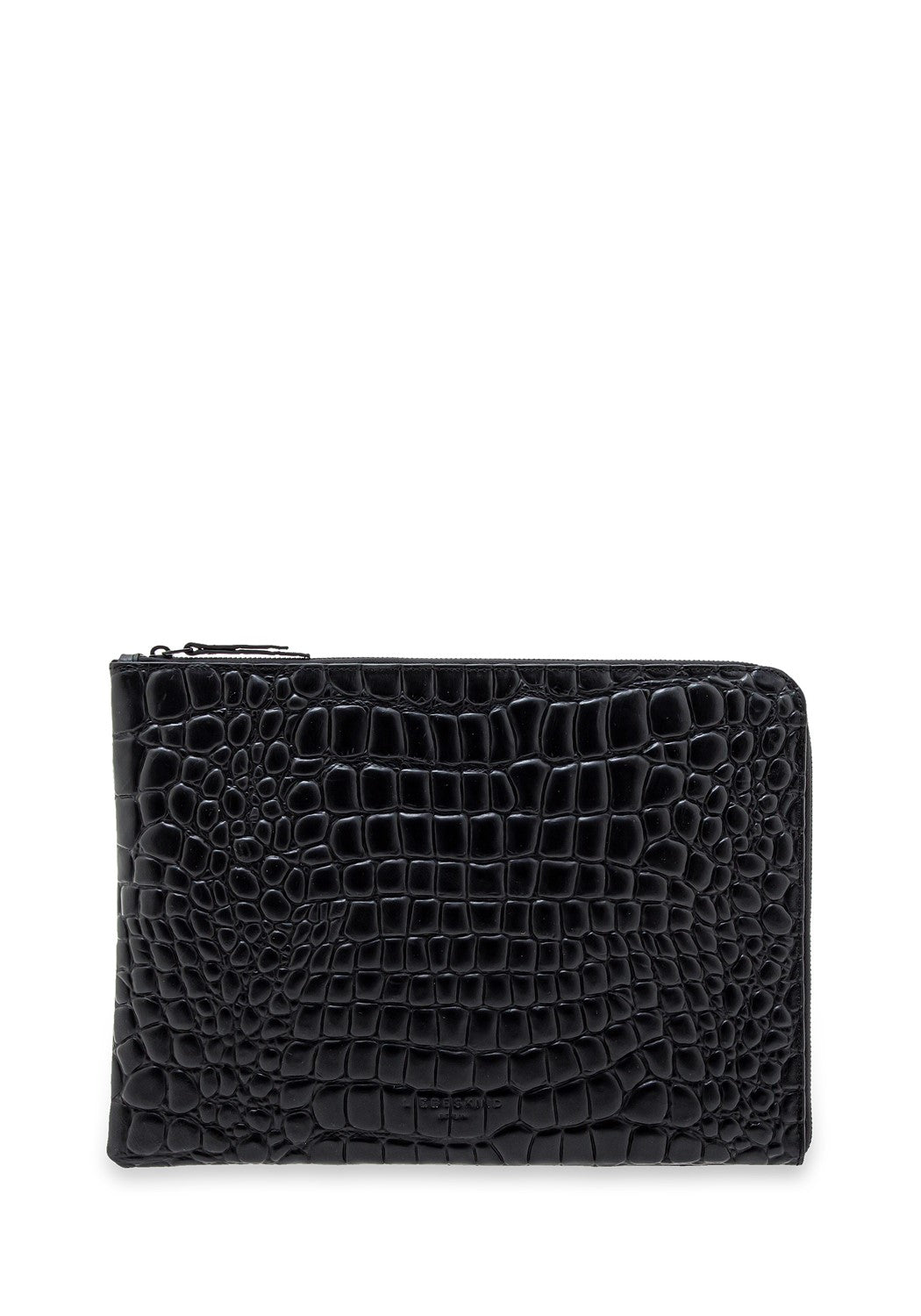 Laptop Case Waxy Croco black | Bildmaterial bereitgestellt von SHOES.PLEASE.