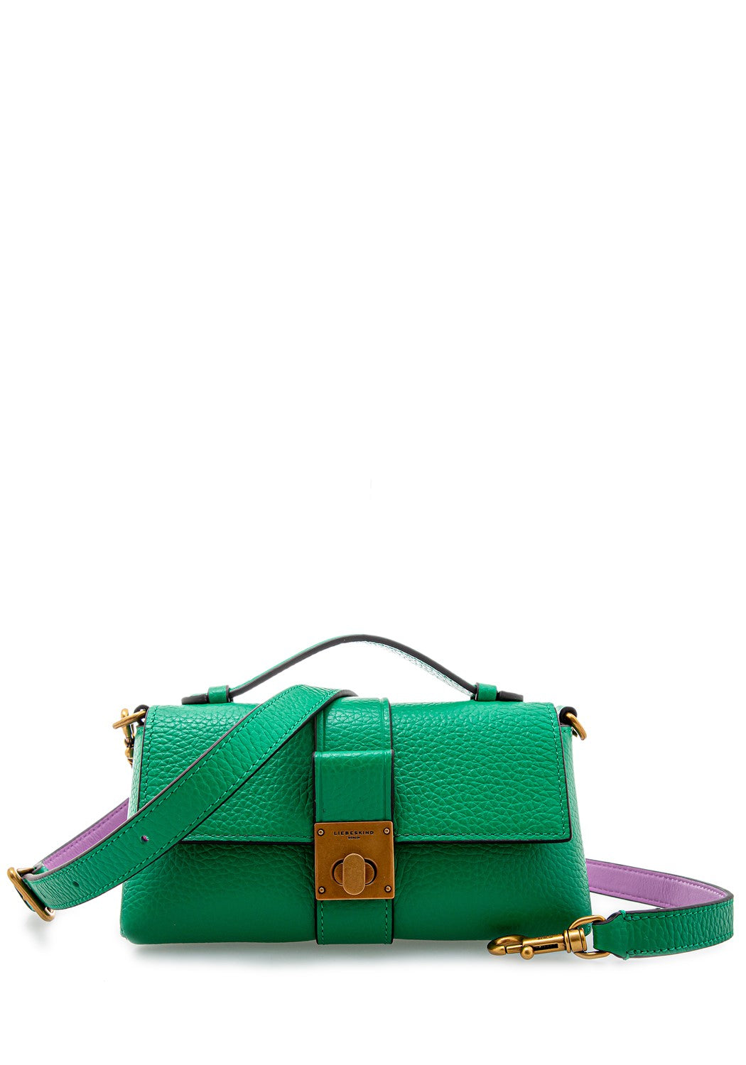 Crossbody S Heavy Pebble velvet green | Bildmaterial bereitgestellt von SHOES.PLEASE.