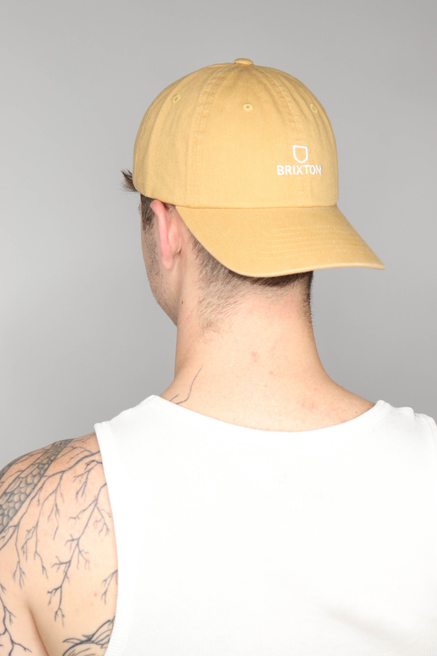 ALPHA LP CAP golden brown vintage wash braun | Bildmaterial bereitgestellt von SHOES.PLEASE.