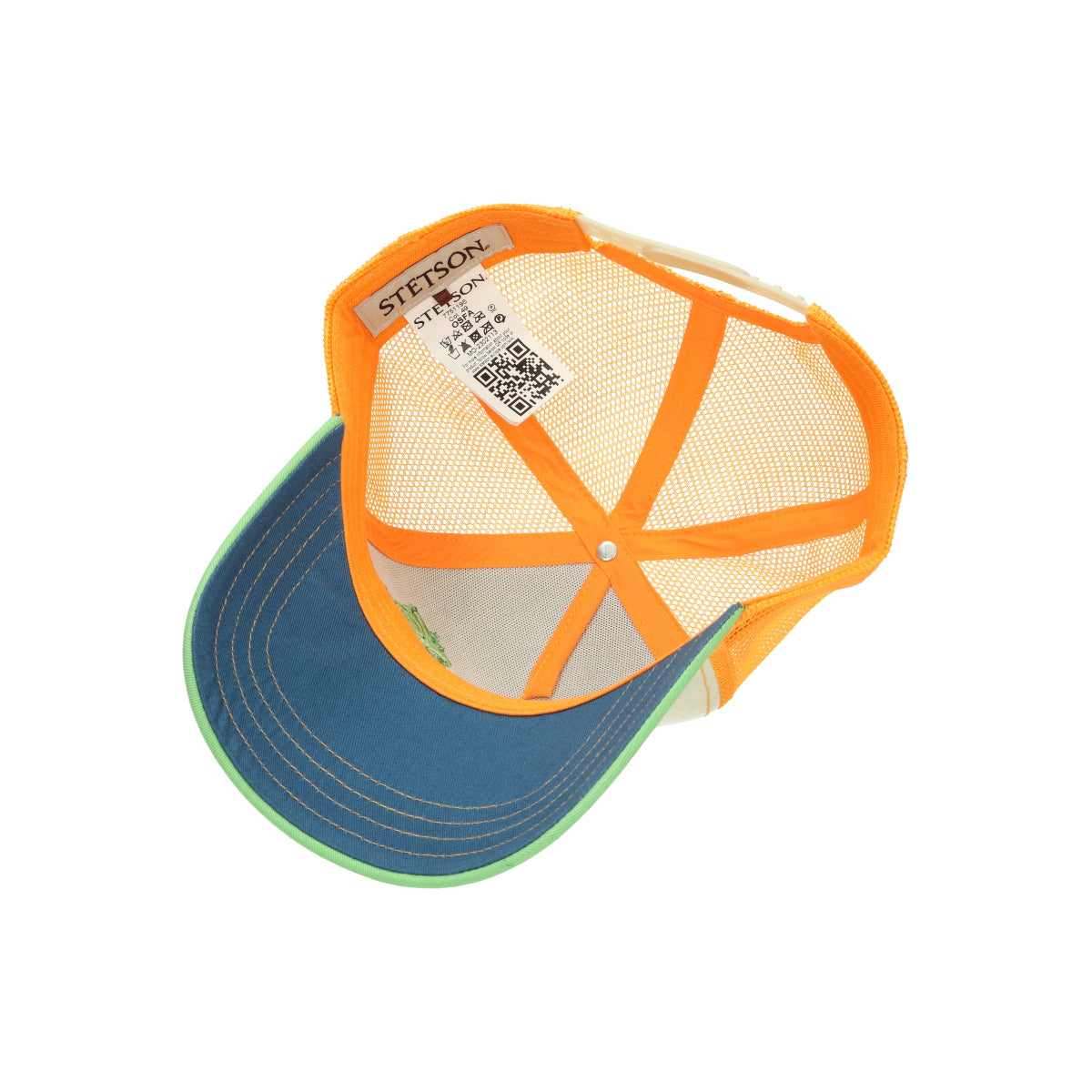Trucker Cap Tiki Lounge orange gruen multi | Bildmaterial bereitgestellt von SHOES.PLEASE.