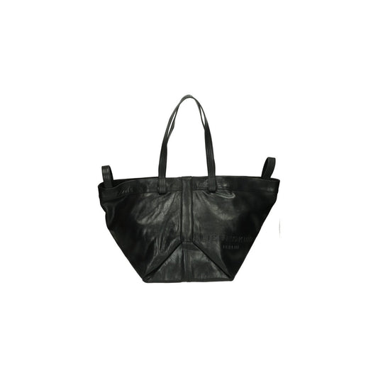 Elvira Lamb Sf Verna Shopper L black