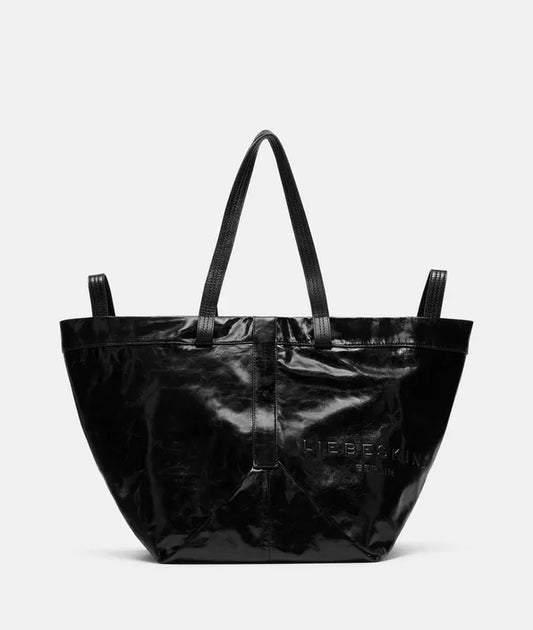 Elvira Paper Touch Crinkle Shopper L bla