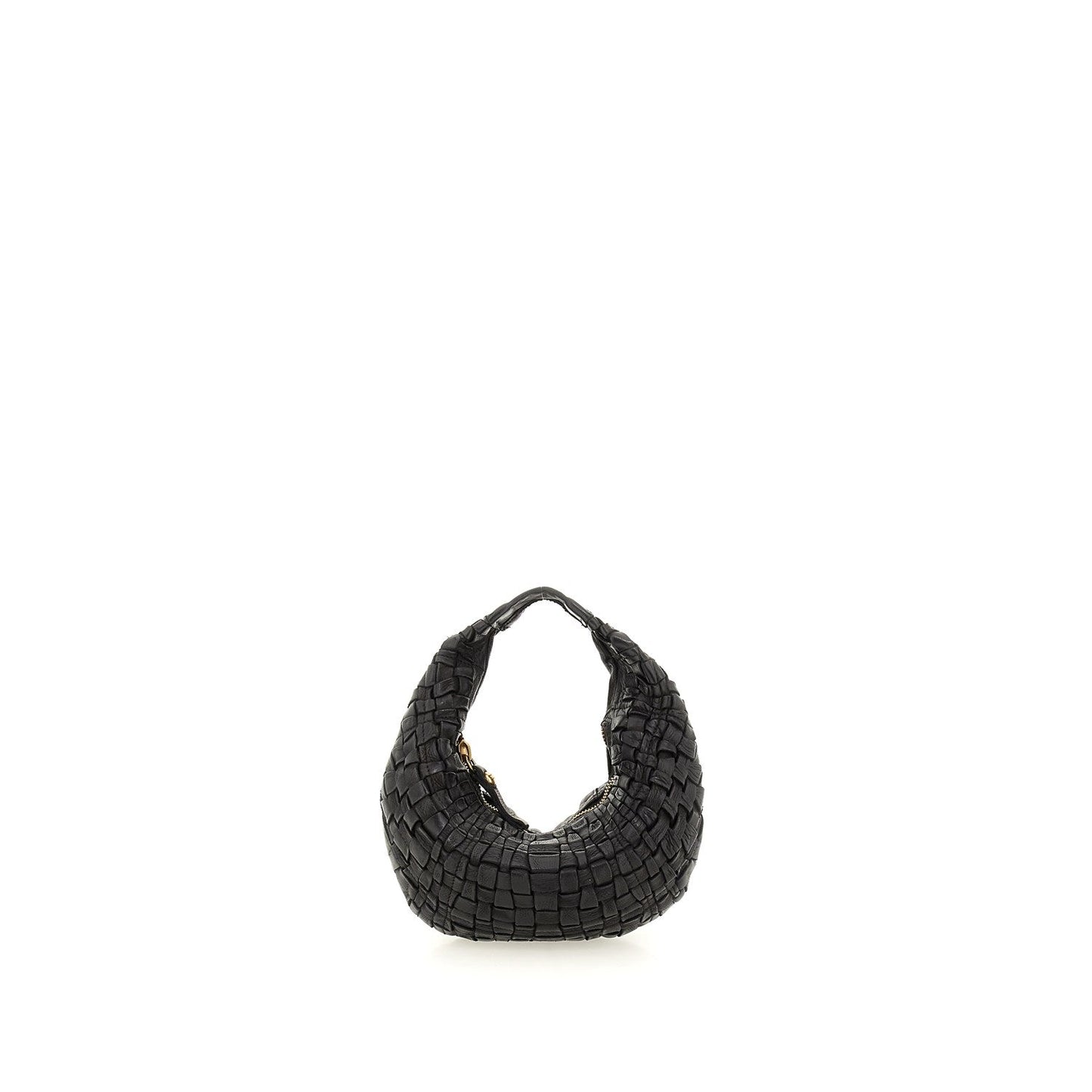 Shoulder Bag Woven Cow black | Bildmaterial bereitgestellt von SHOES.PLEASE.