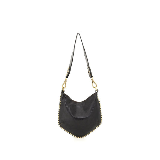 Shoulderbag Bag Cow+Half Sphere Studs bl