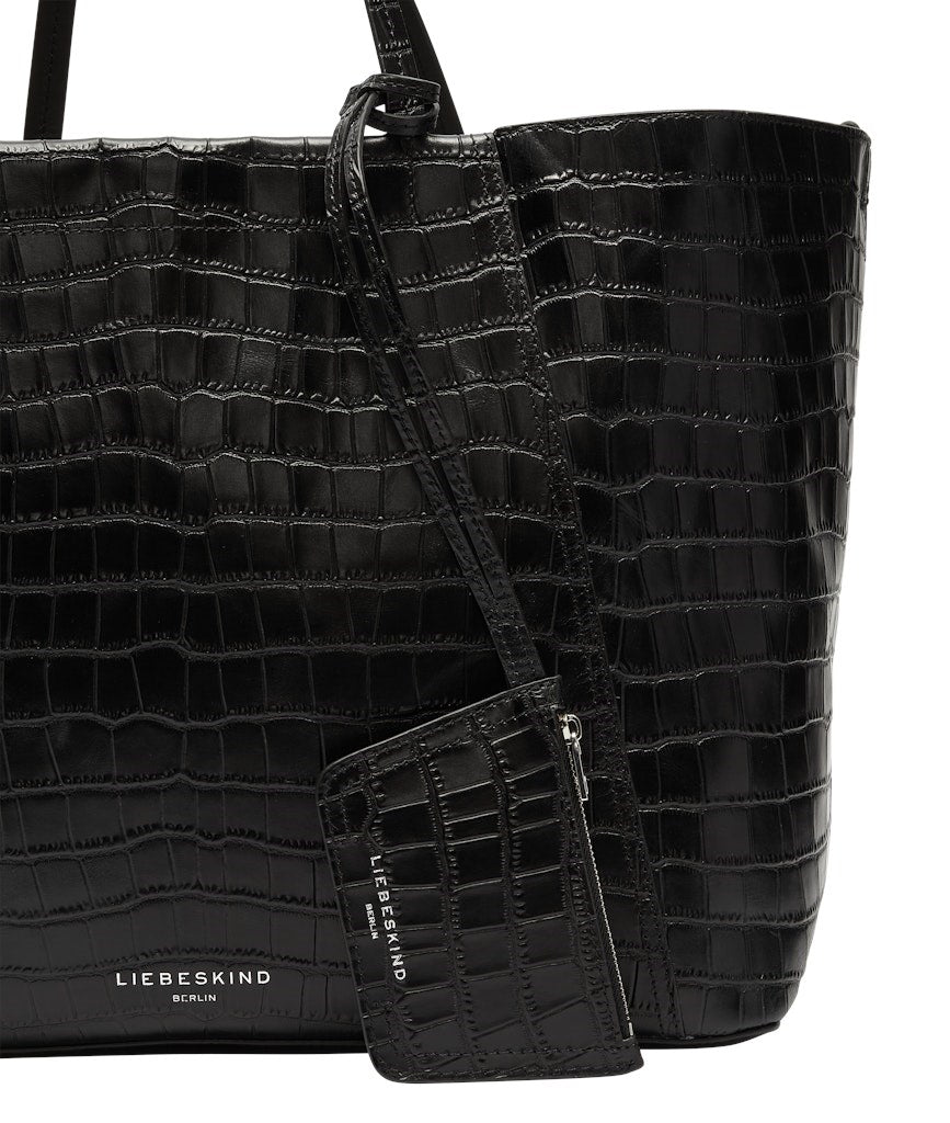 Chudy Shopper L New Croco black | Bildmaterial bereitgestellt von SHOES.PLEASE.