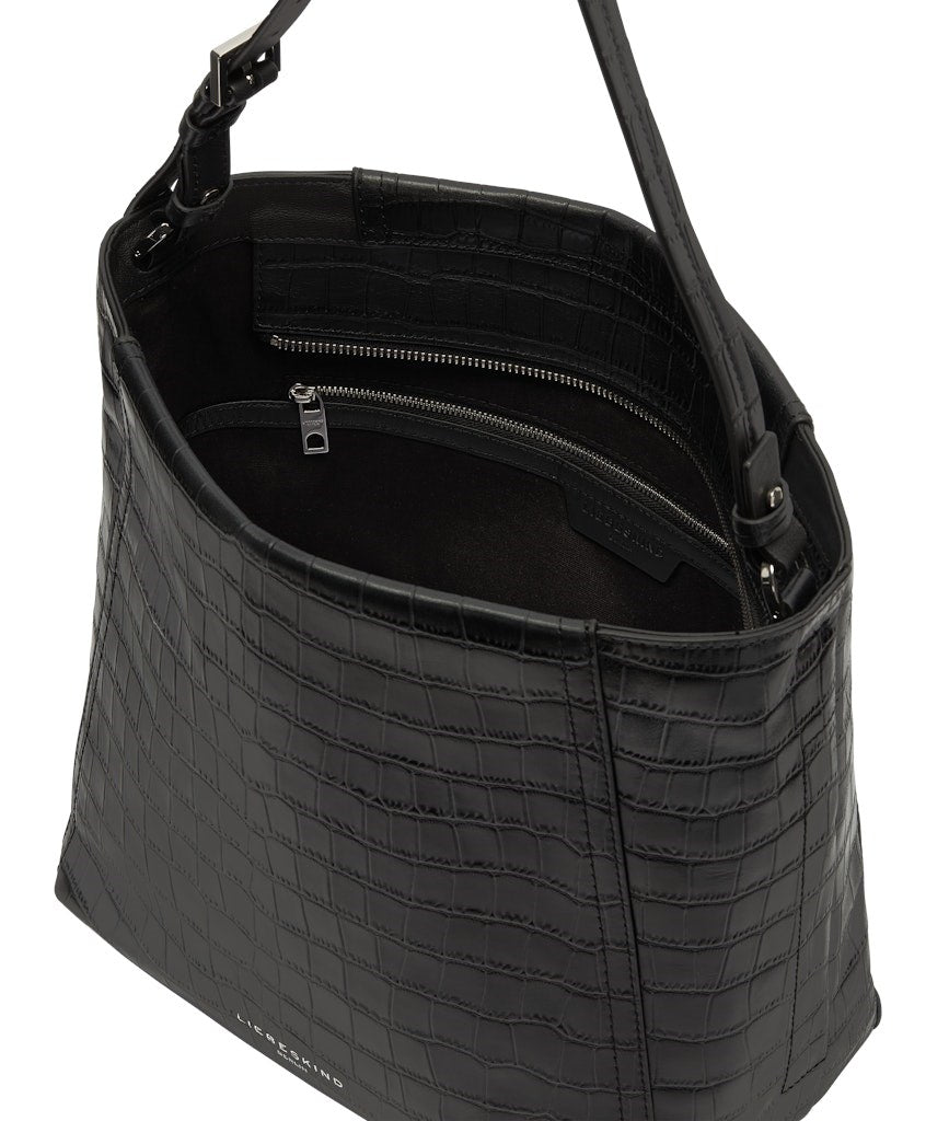 Chudy Hobo M New Croco black | Bildmaterial bereitgestellt von SHOES.PLEASE.