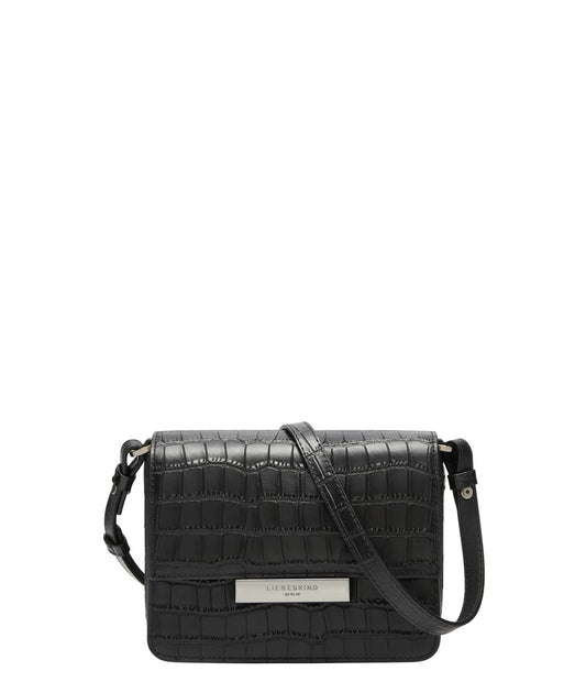 Alex New Croco Crossbody S black