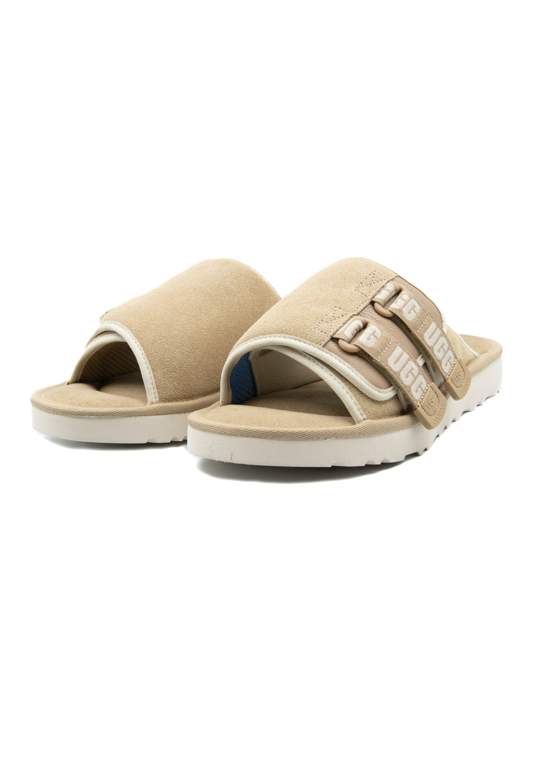 M Goldencoast Strap Slide sand/santorini dunkel | Bildmaterial bereitgestellt von SHOES.PLEASE.