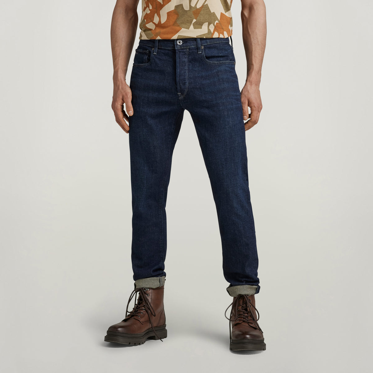 3301 Slim worn in deeep marine | Bildmaterial bereitgestellt von SHOES.PLEASE.