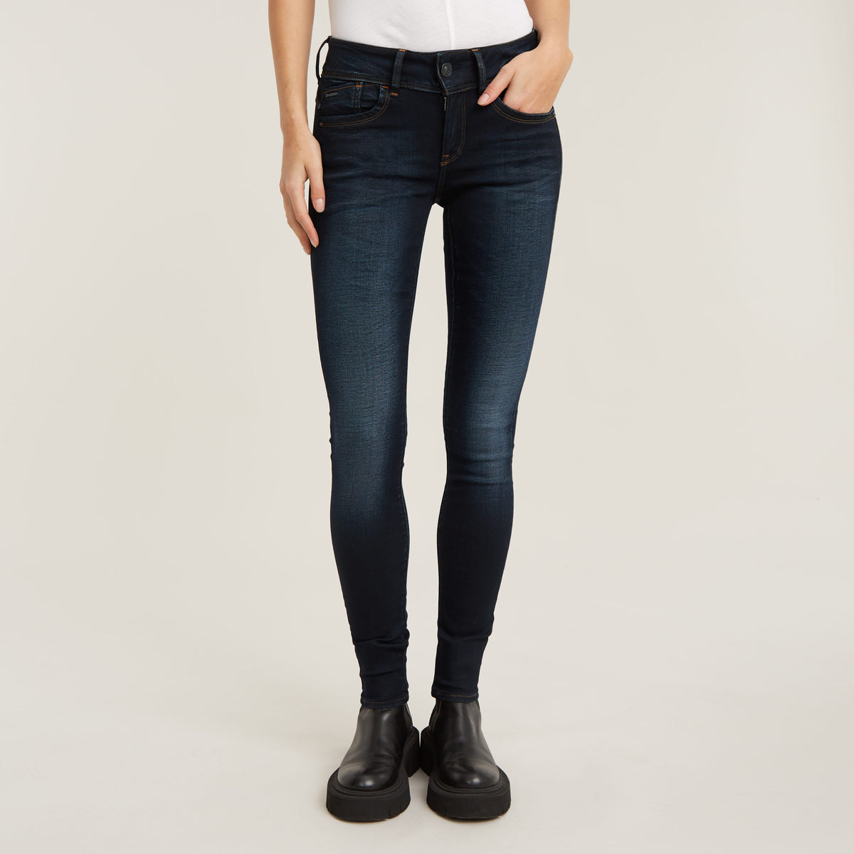 Lynn mid skinny medium aged | Bildmaterial bereitgestellt von SHOES.PLEASE.