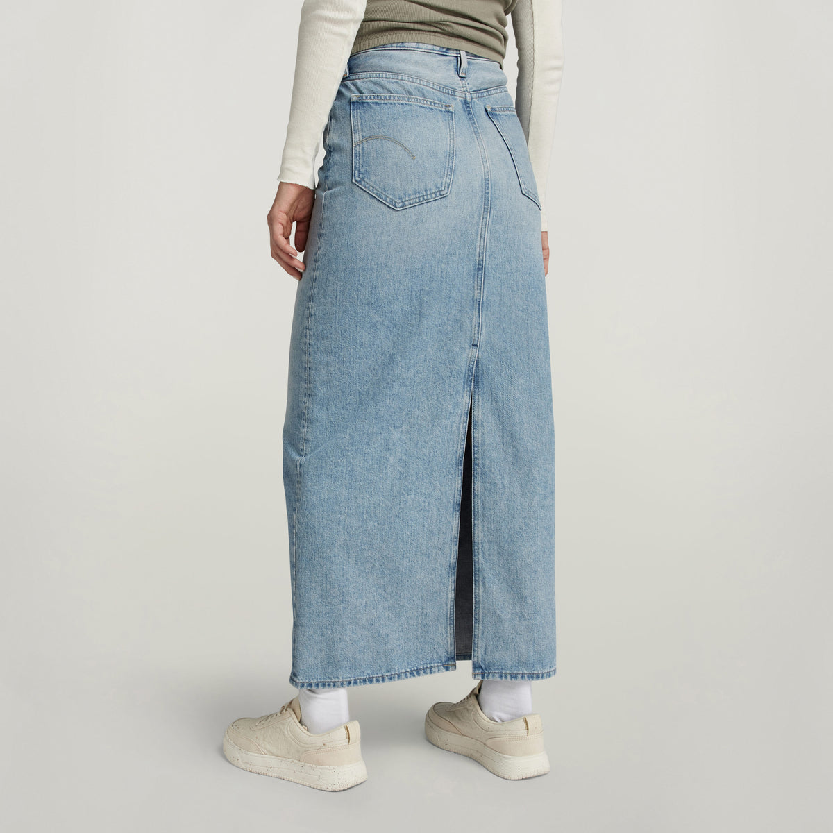 Viktoria Long Skirt wmn blue | Bildmaterial bereitgestellt von SHOES.PLEASE.