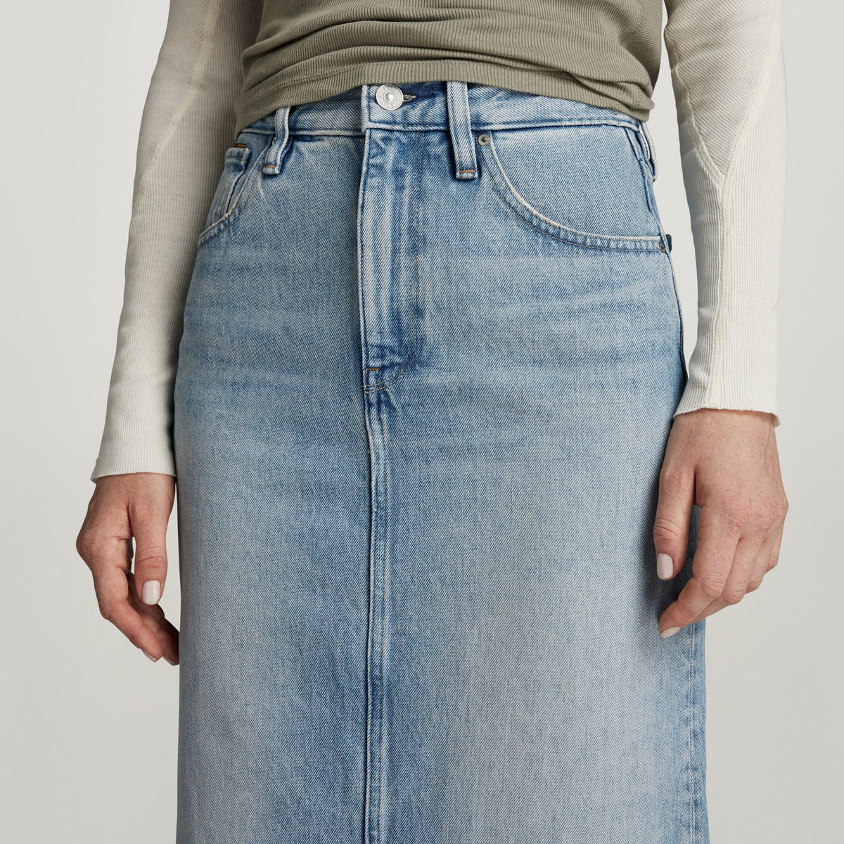 Viktoria Long Skirt wmn blue | Bildmaterial bereitgestellt von SHOES.PLEASE.