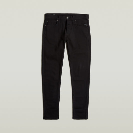3301 Slim Jeans pitch black