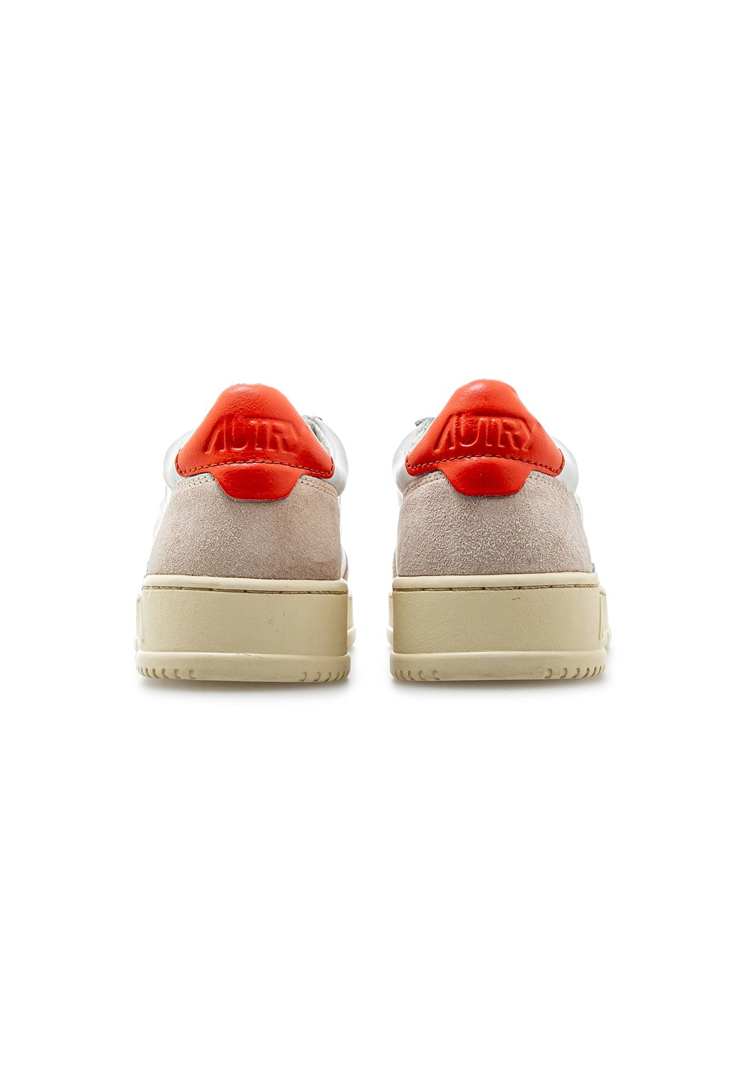 Autry 01 Low Men Leather/Suede white/ora | Bildmaterial bereitgestellt von SHOES.PLEASE.
