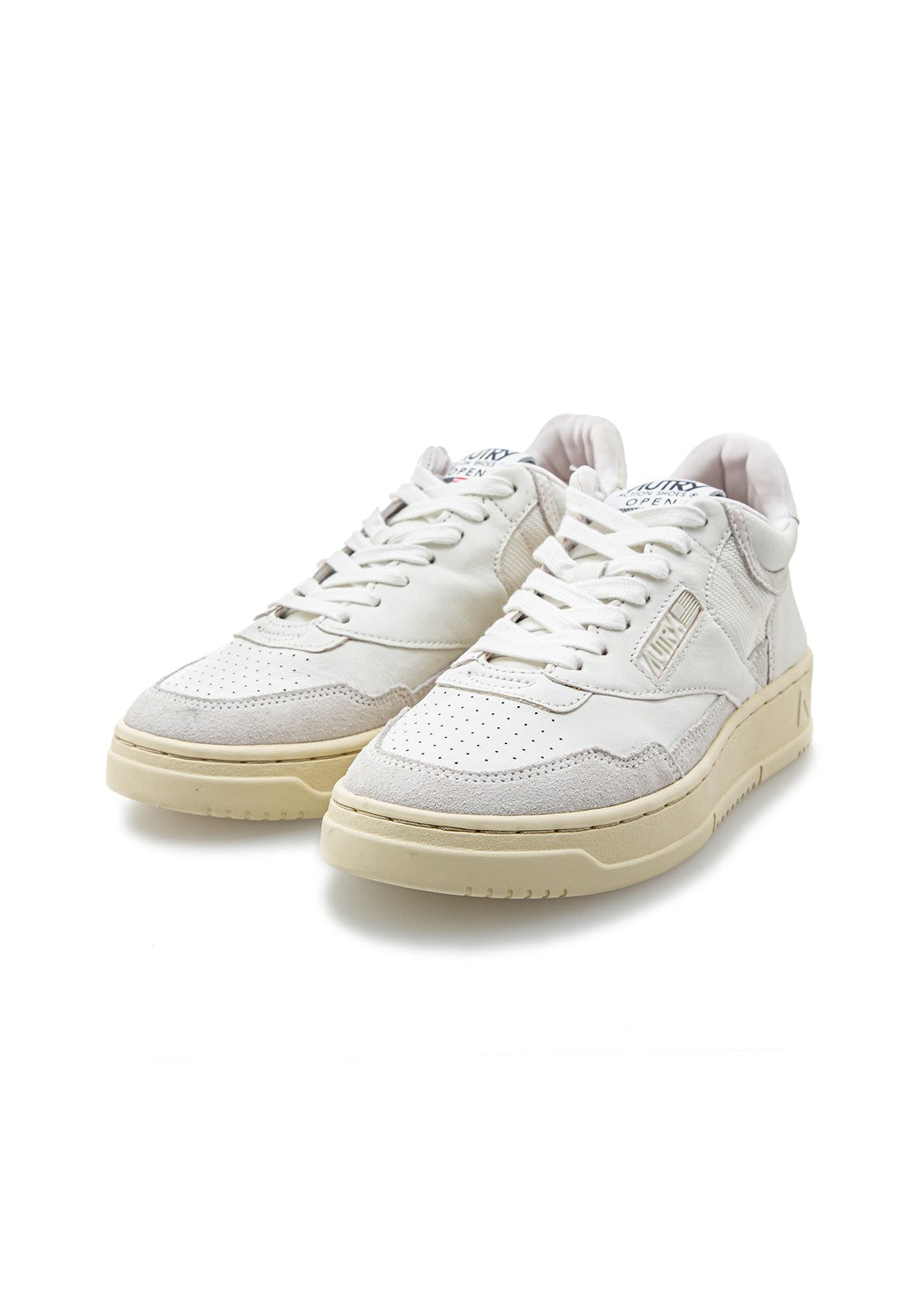 Autry Mid Wmn Open all white | Bildmaterial bereitgestellt von SHOES.PLEASE.