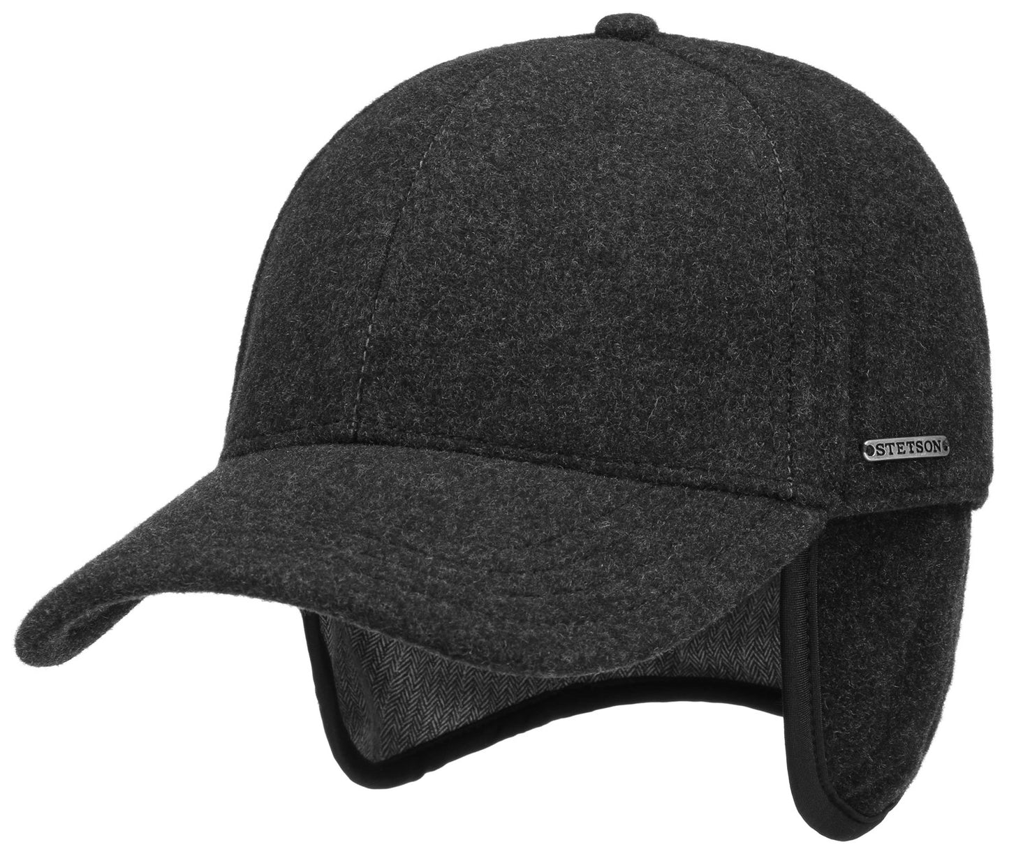 Baseball Cap Wool/Cashmere dunkelgrau | Bildmaterial bereitgestellt von SHOES.PLEASE.