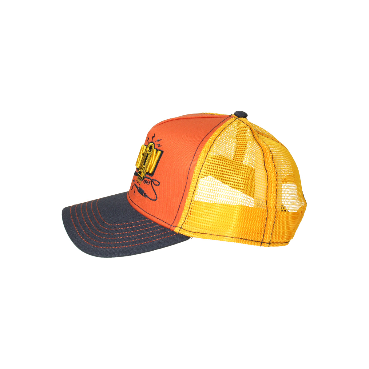 Trucker Cap Connecting orange | Bildmaterial bereitgestellt von SHOES.PLEASE.