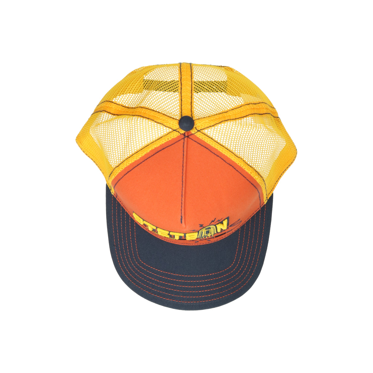 Trucker Cap Connecting orange | Bildmaterial bereitgestellt von SHOES.PLEASE.