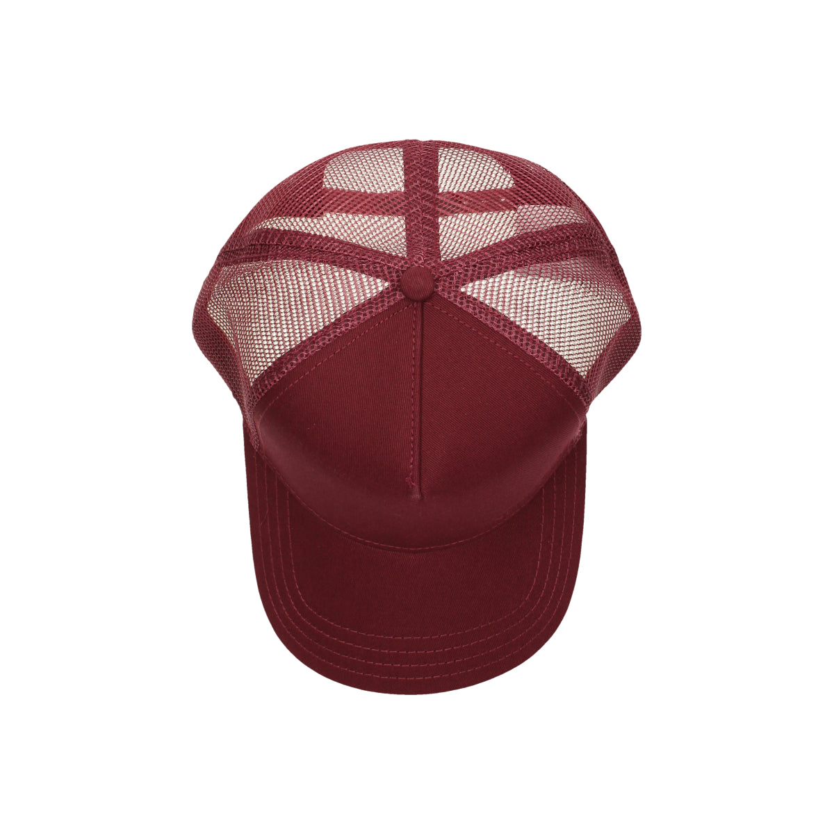 Trucker Cap Cotton bordeaux rot | Bildmaterial bereitgestellt von SHOES.PLEASE.