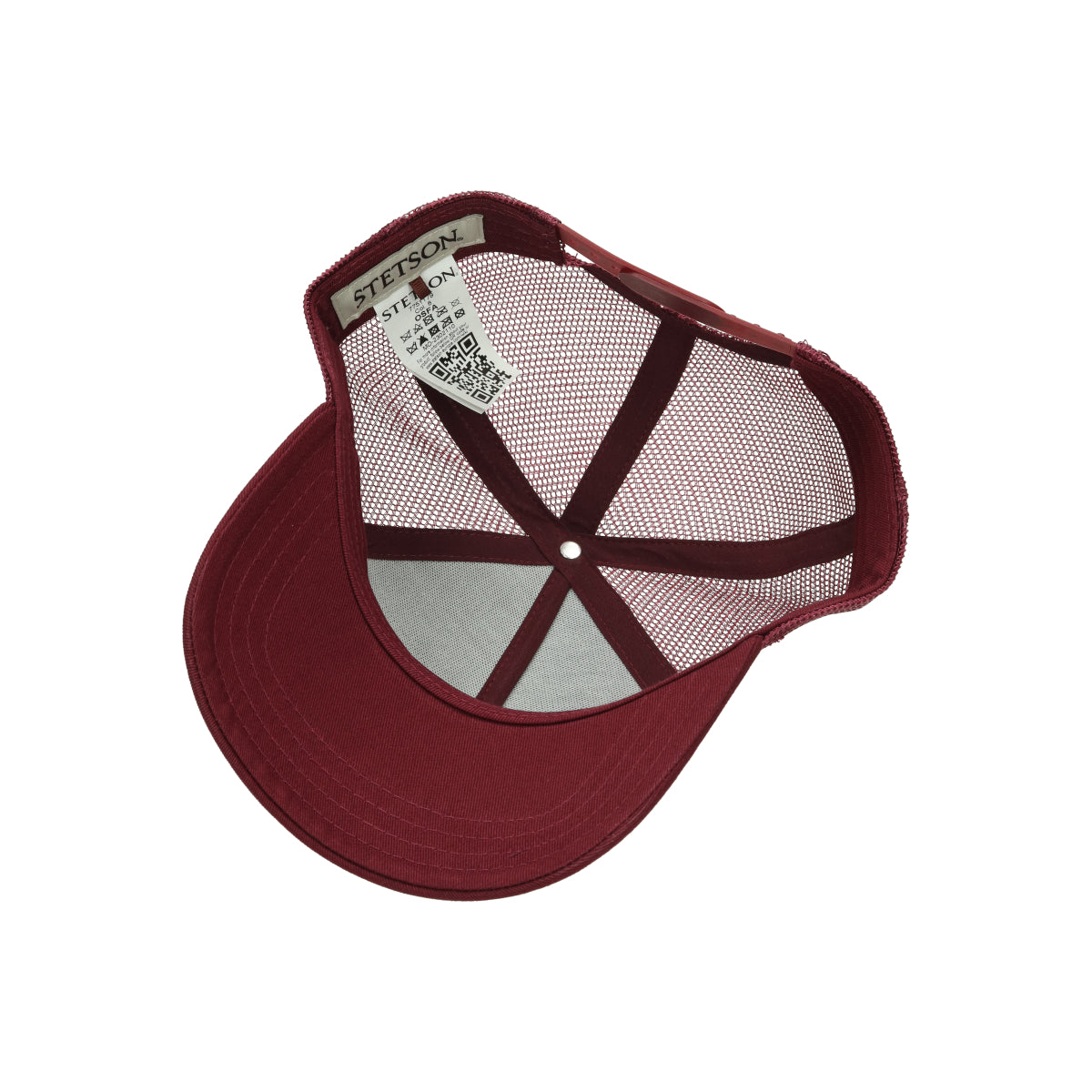 Trucker Cap Cotton bordeaux rot | Bildmaterial bereitgestellt von SHOES.PLEASE.