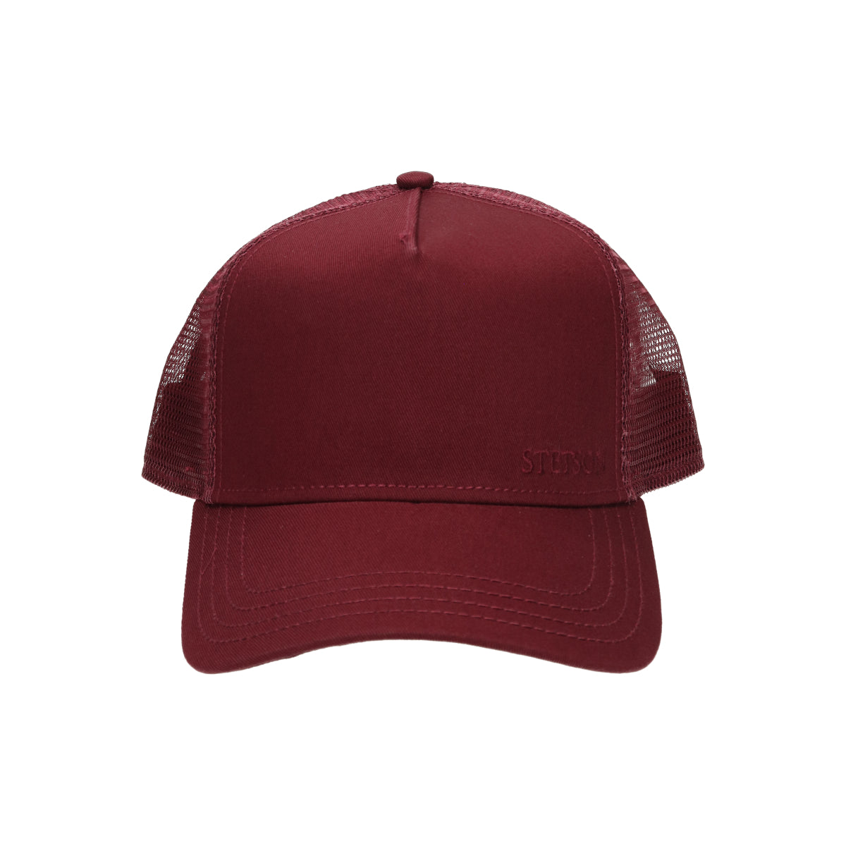 Trucker Cap Cotton bordeaux rot | Bildmaterial bereitgestellt von SHOES.PLEASE.