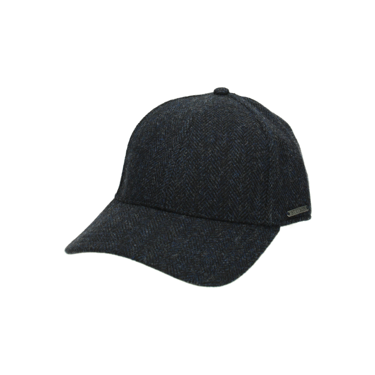 Baseball Cap Wool Herringbone fischgrat grau | Bildmaterial bereitgestellt von SHOES.PLEASE.