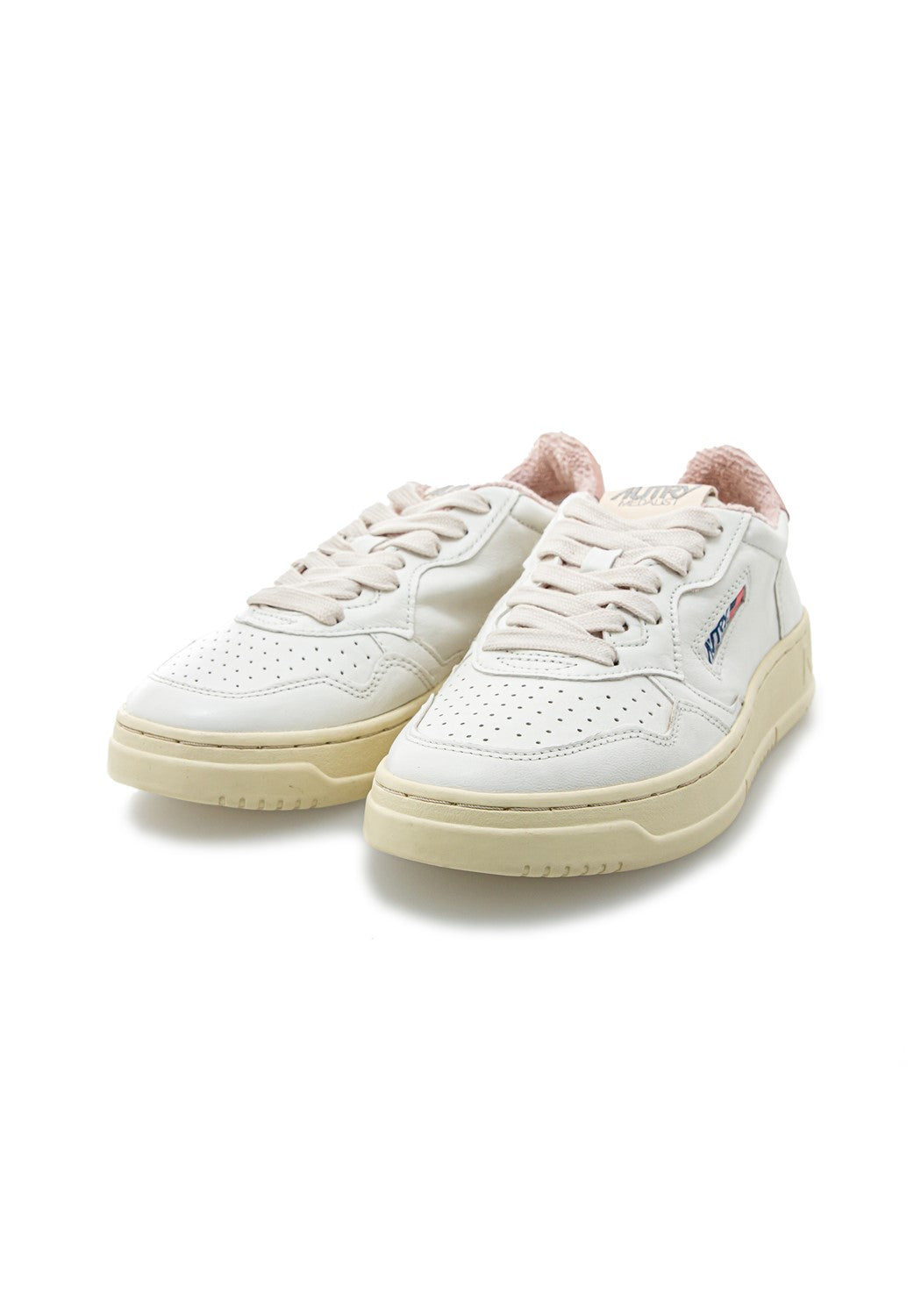 Autry 01 Low Wmn Goat/Spo wht/powder | Bildmaterial bereitgestellt von SHOES.PLEASE.