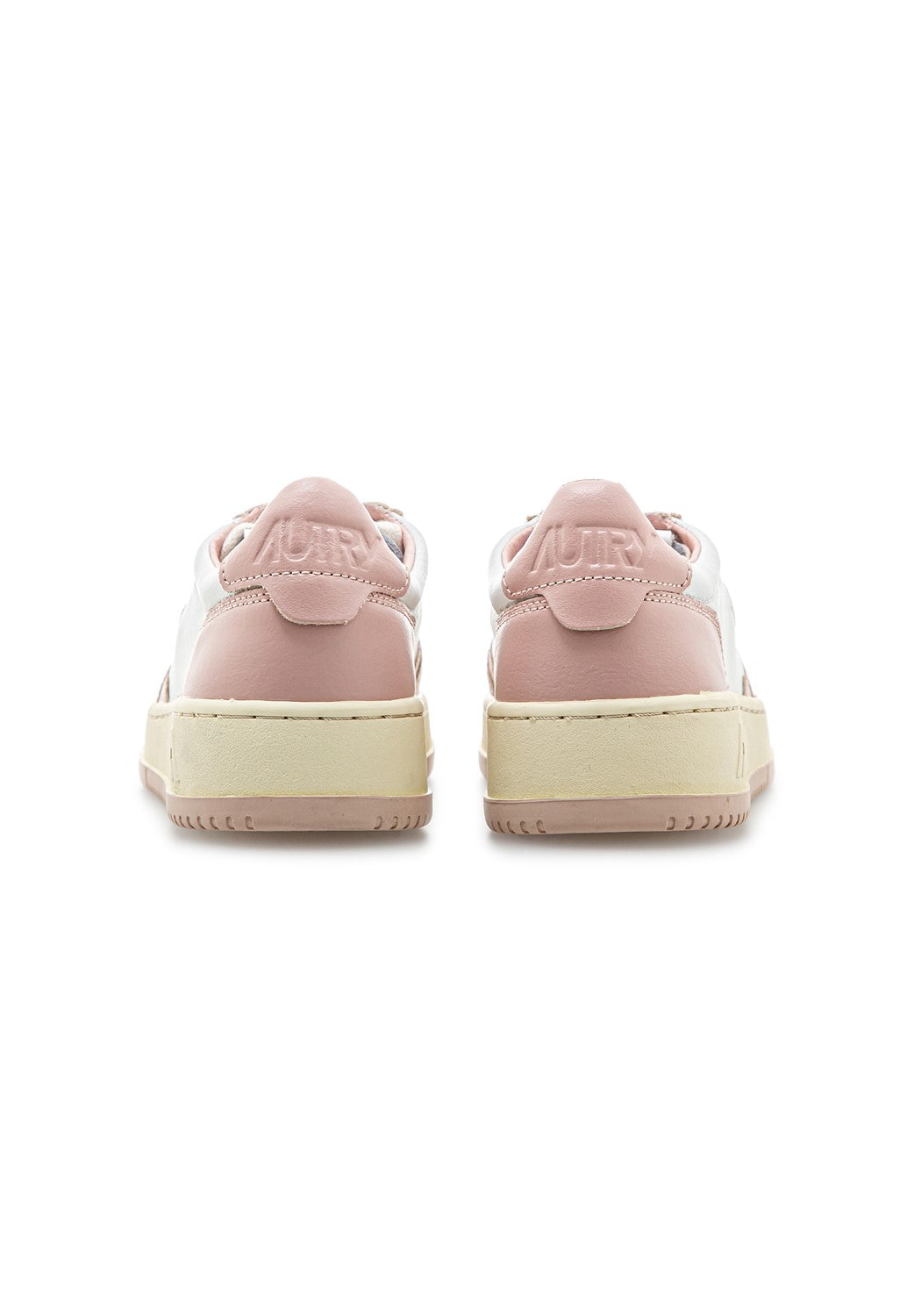 Autry 01 Low Wmn Leather/Leather wht/pnk | Bildmaterial bereitgestellt von SHOES.PLEASE.